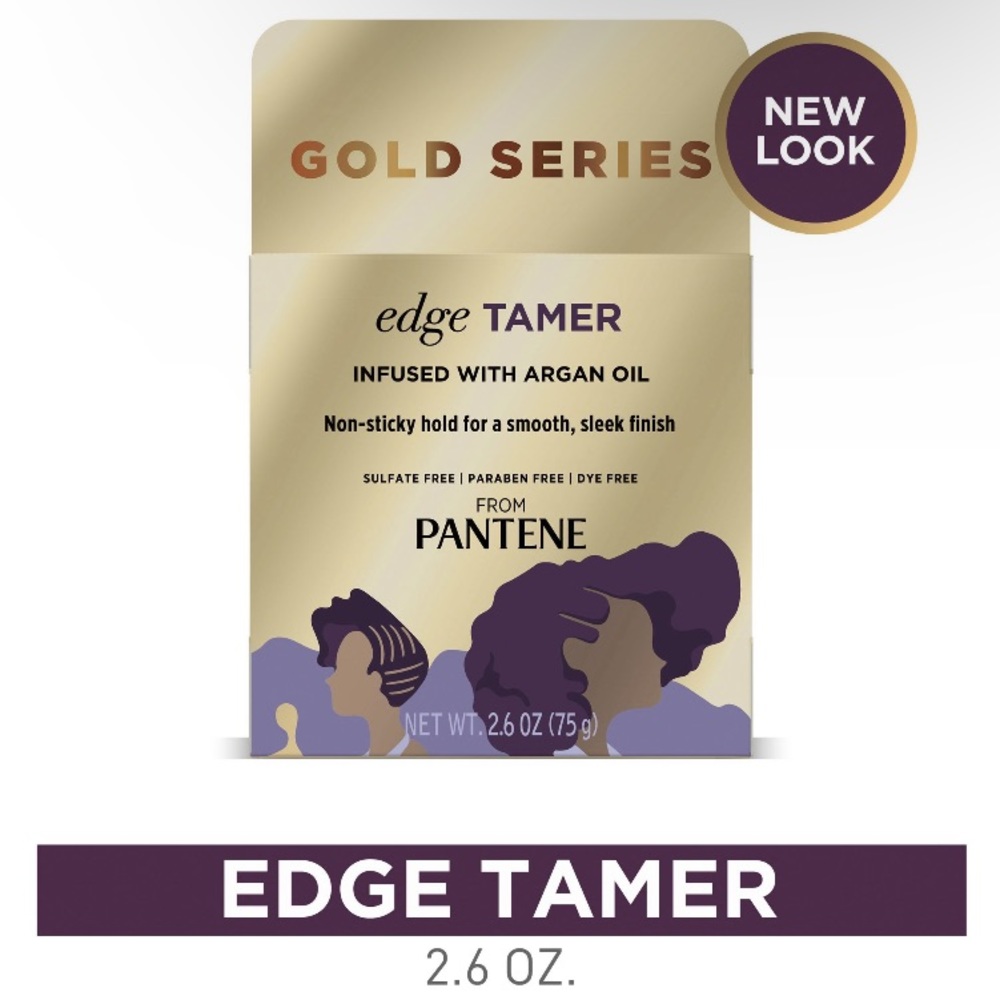 Pantene Gold Series Edge Tamer Infused with Argan Oil